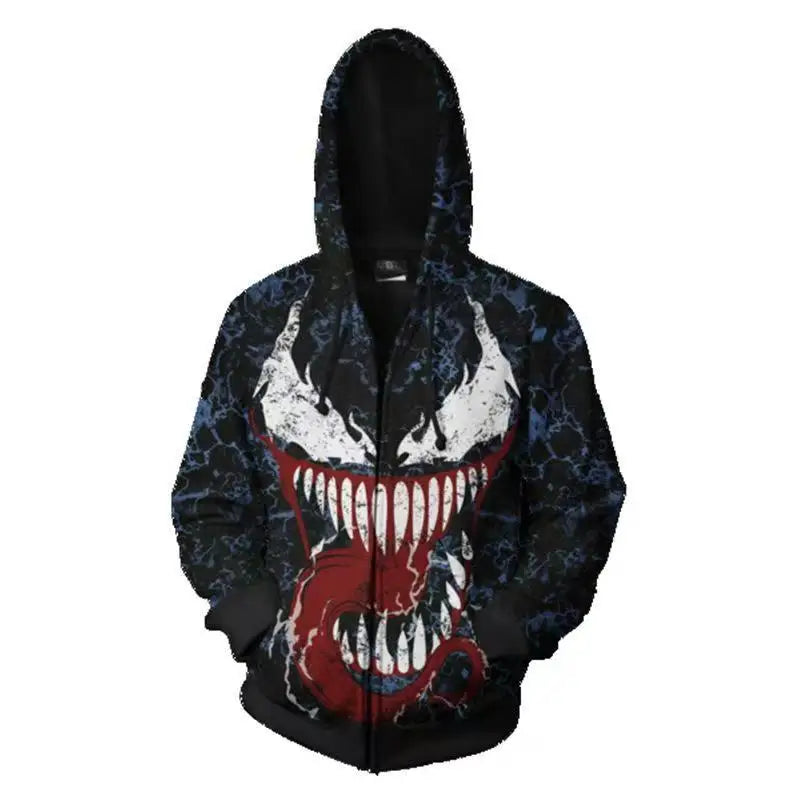 Venom Zip-Up Hoodie