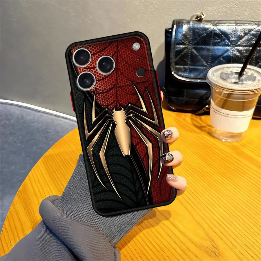 Spider-Man Logo Clear Phone Case