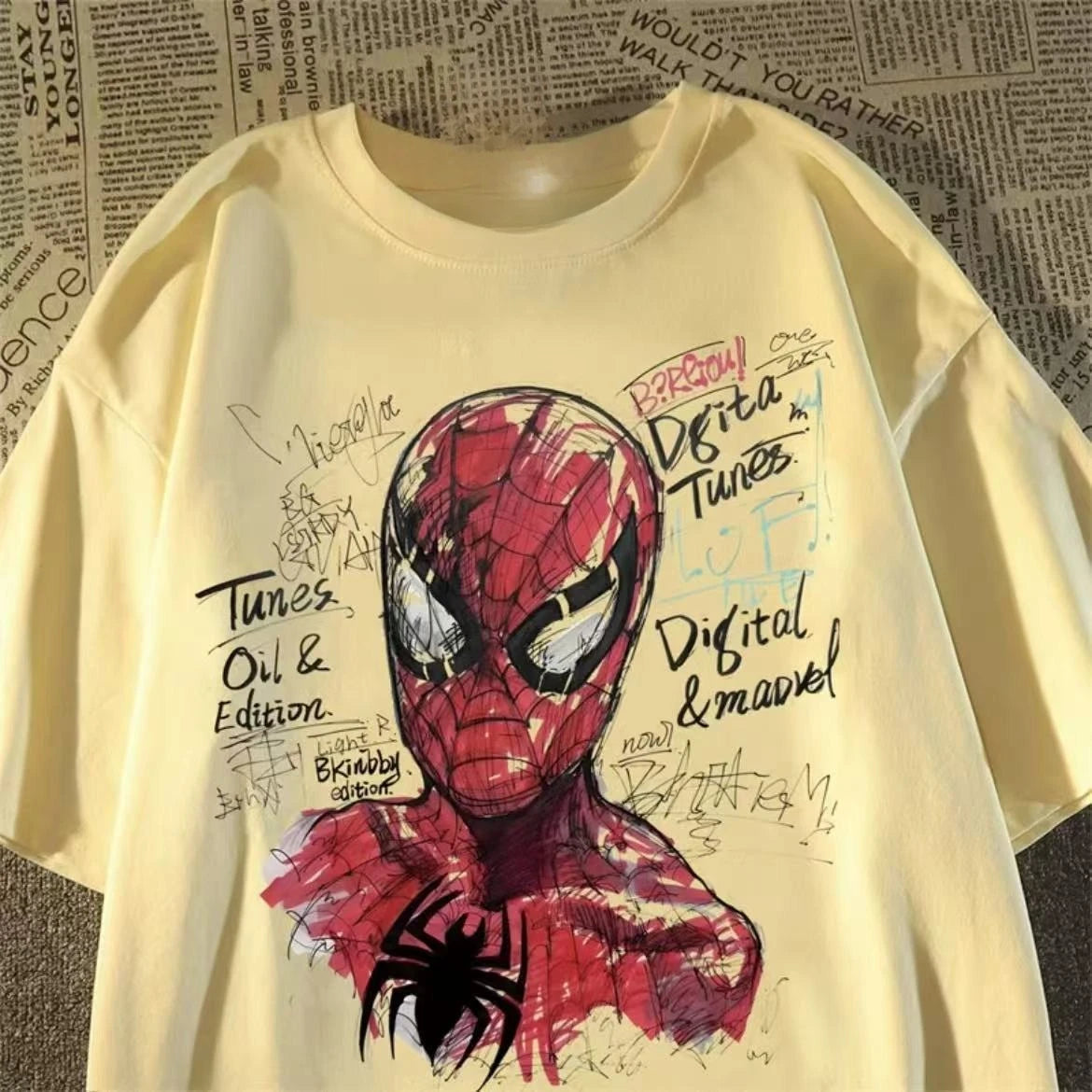 'Under The Mask' Spider-Man Tee
