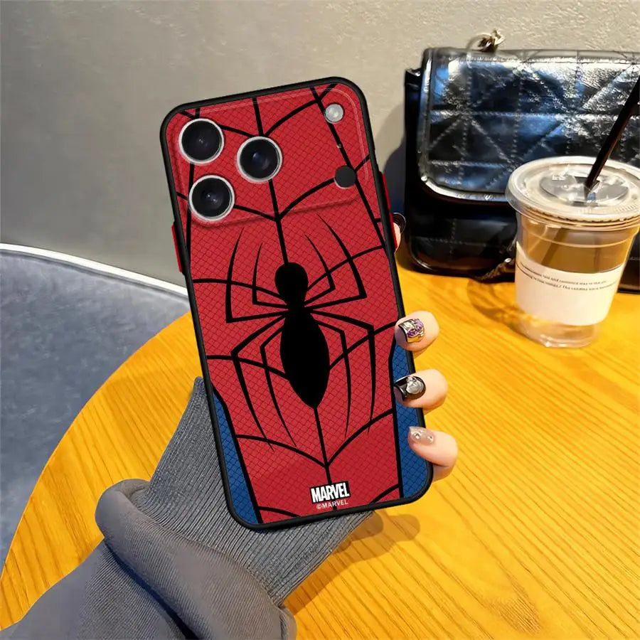 Spider-Man Logo Clear Phone Case