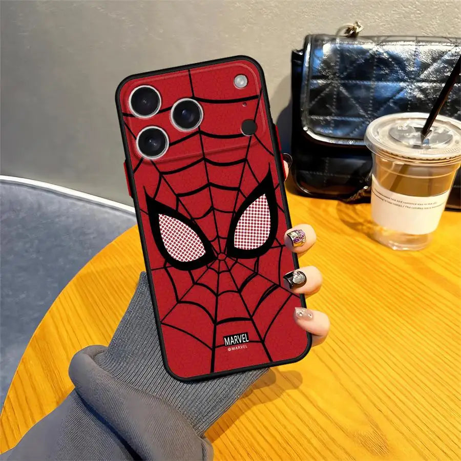 Spider-Man Logo Clear Phone Case