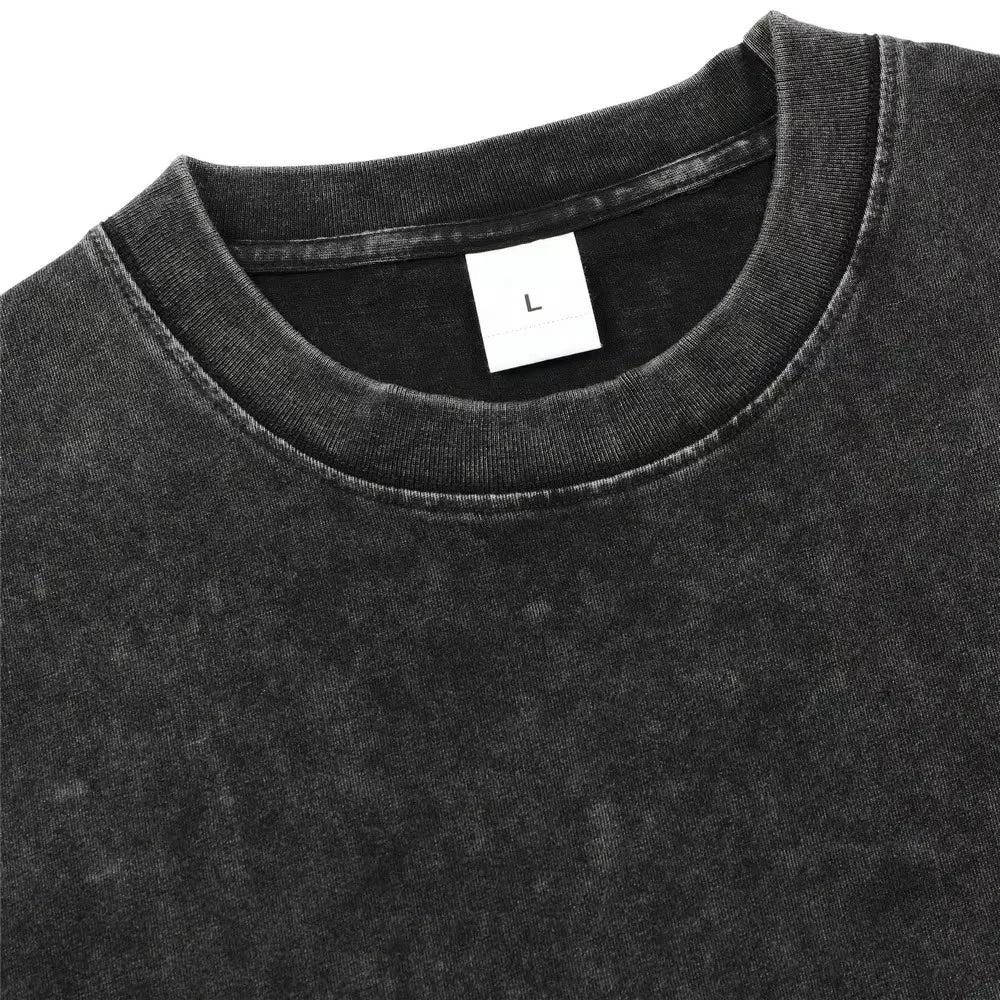 Vintage Spider-Man Washed Black Oversized Tee