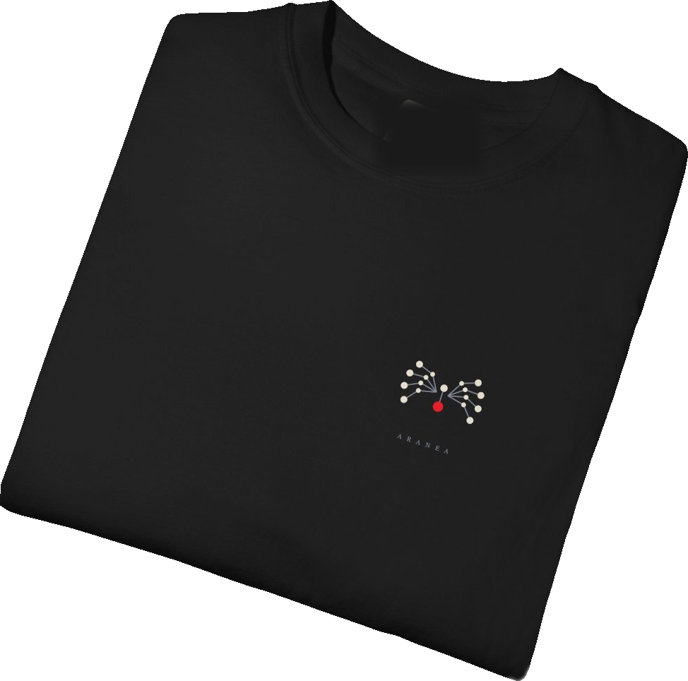 Black folded