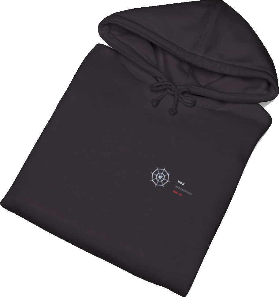 Black folded
