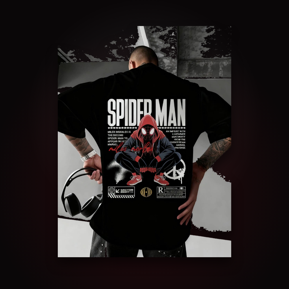 Spider-Man Comic Print Street Tee