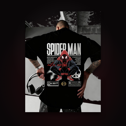 Spider-Man Comic Print Street Tee