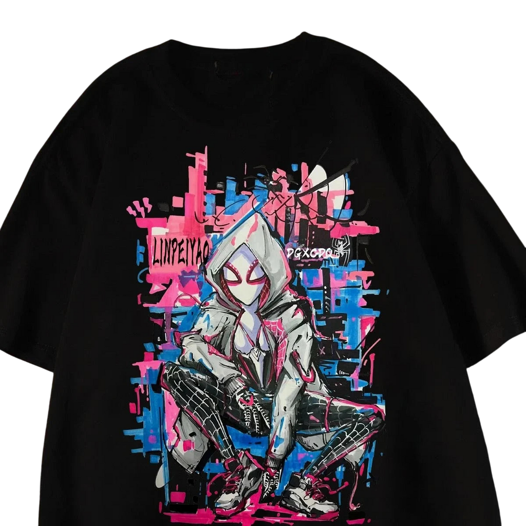 Vintage Spider-Gwen graphic tee